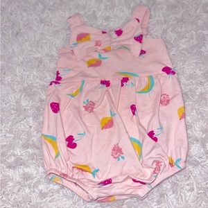 Jessica Simpson bow onsie